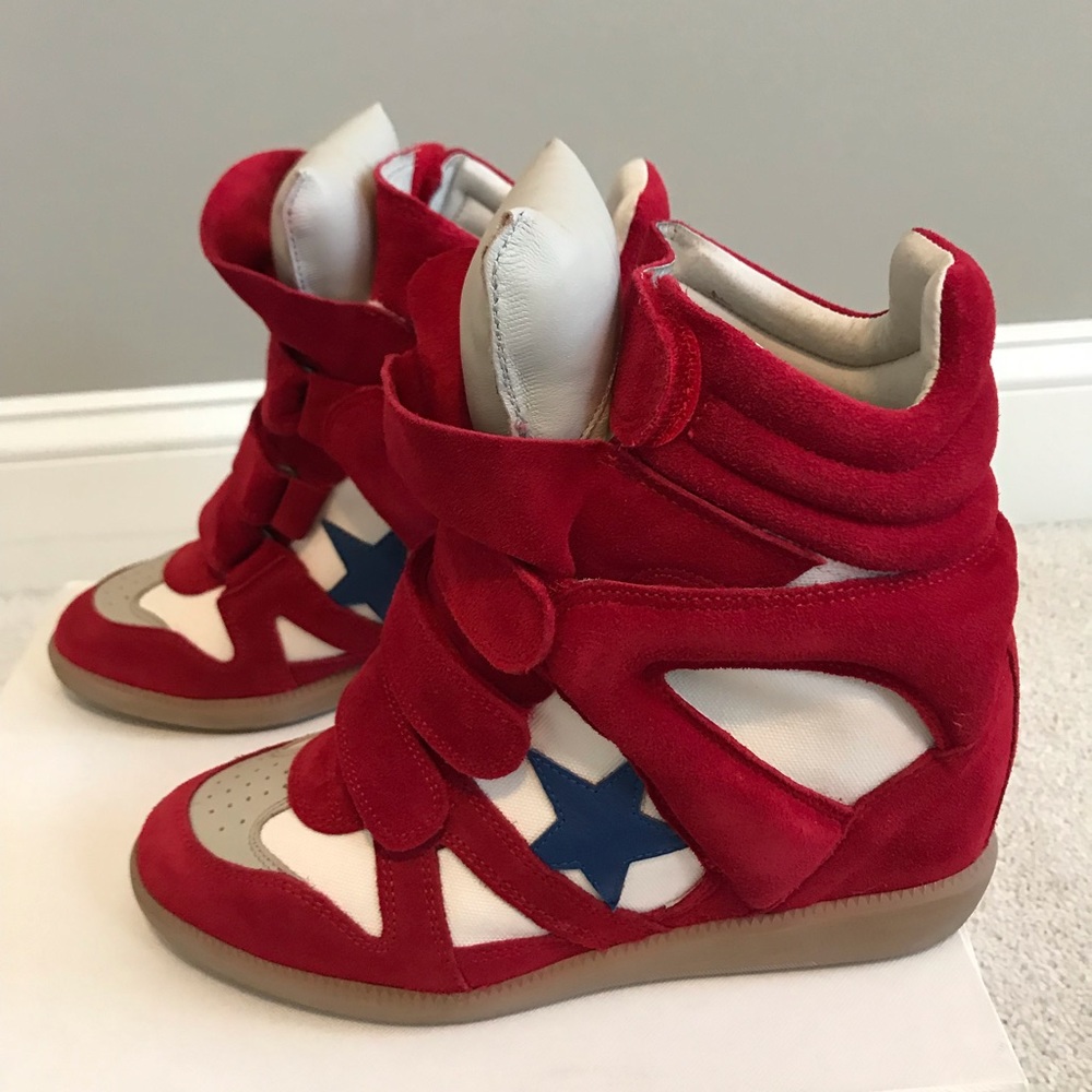 Isabel Marant Bayley Wedge Sneaker